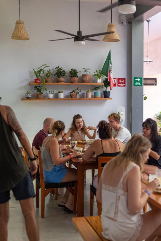 Viesi, kas uzturas naktsmītnē Hostik Hostal