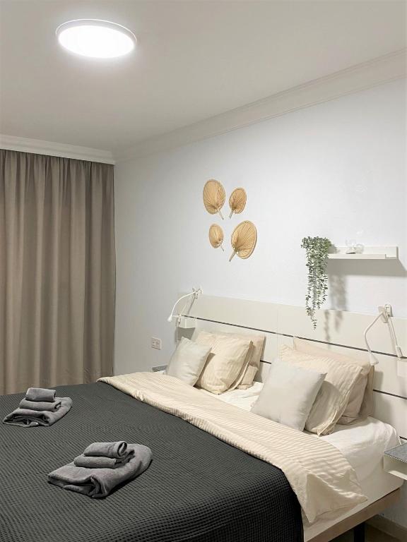Posteľ alebo postele v izbe v ubytovaní Villa Happiness - Luxury chalet with sea view