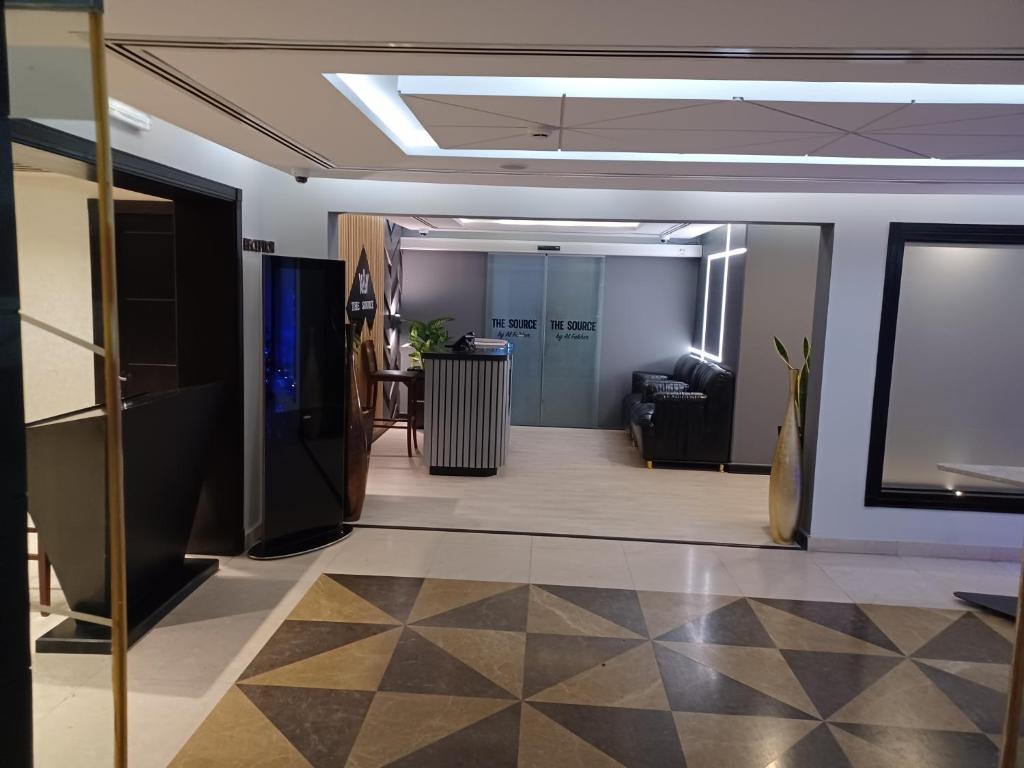 Posezení v ubytování Al Qurum Resort