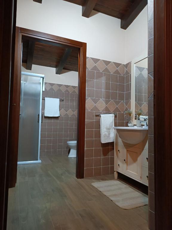 Kúpeľňa v ubytovaní L' Antica Trebbia - Rooms
