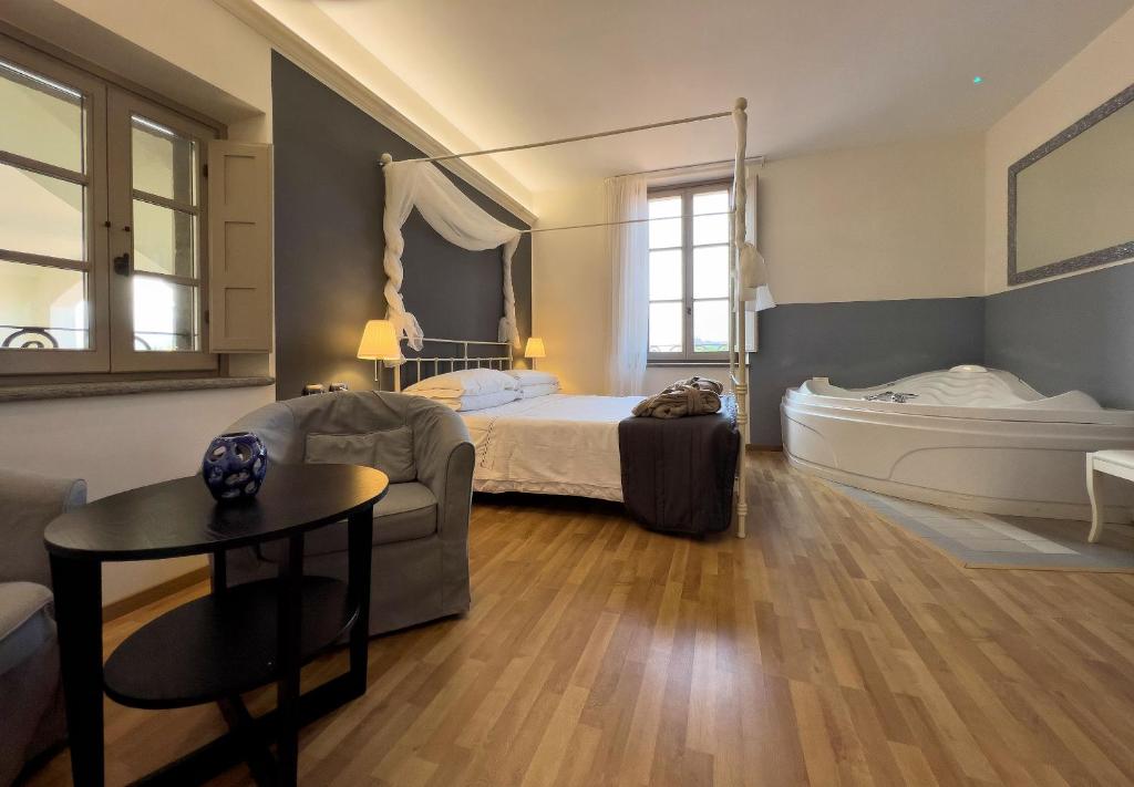 Posteľ alebo postele v izbe v ubytovaní Grand Hotel Impero - Wellness & Exclusive SPA