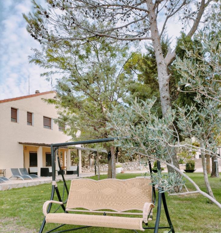 Vonkajšia záhrada v ubytovaní Puerta Laguna - Casa con parcela