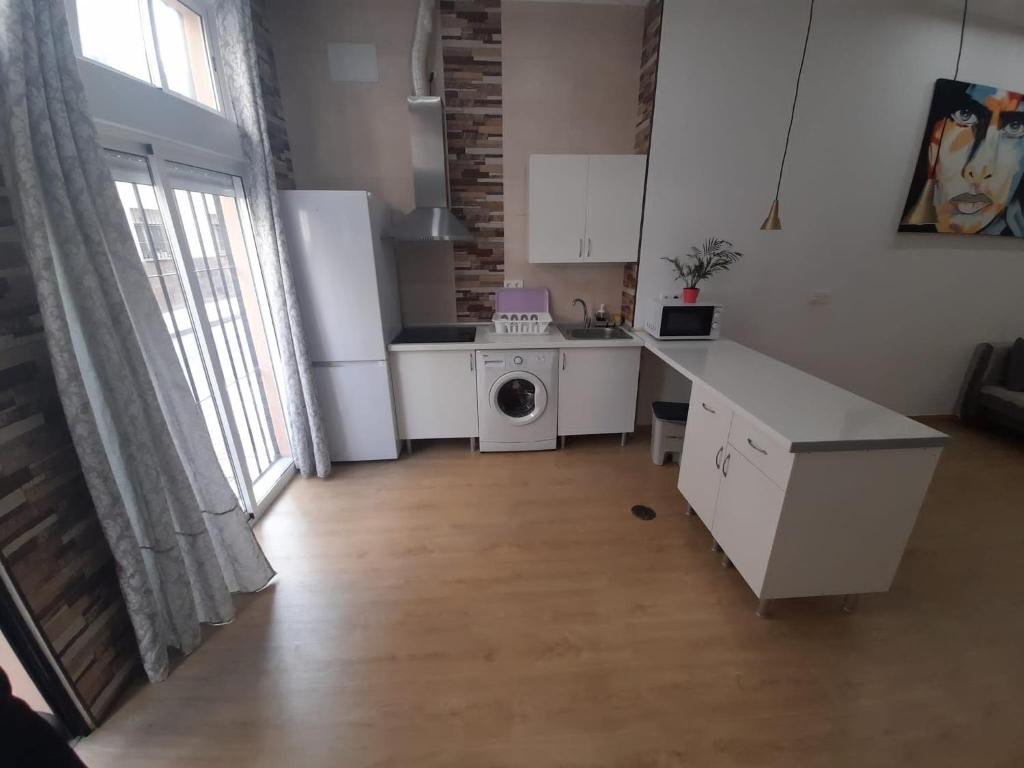 Kuchyňa alebo kuchynka v ubytovaní Apartamento Luna de Noviembre