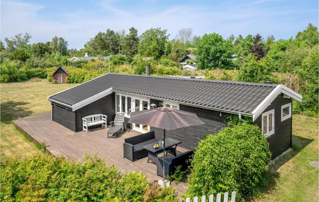 Et luftfoto af Lovely Home In Kalundborg With Wifi