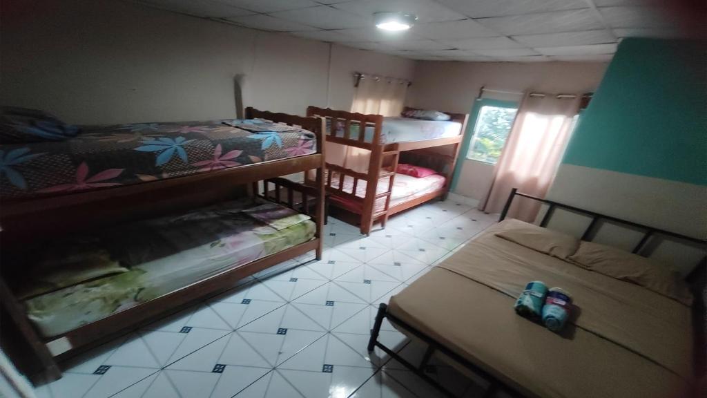 Cama o camas de una habitación en BAMBU HOSTEL