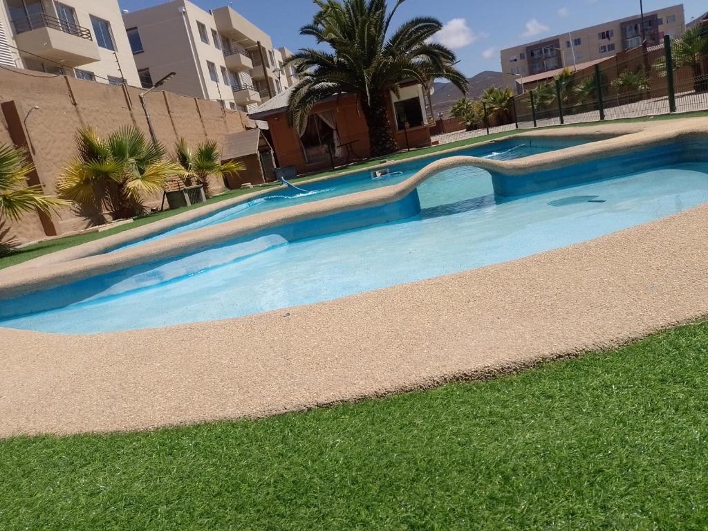 Cabañas con piscina donde Thomas