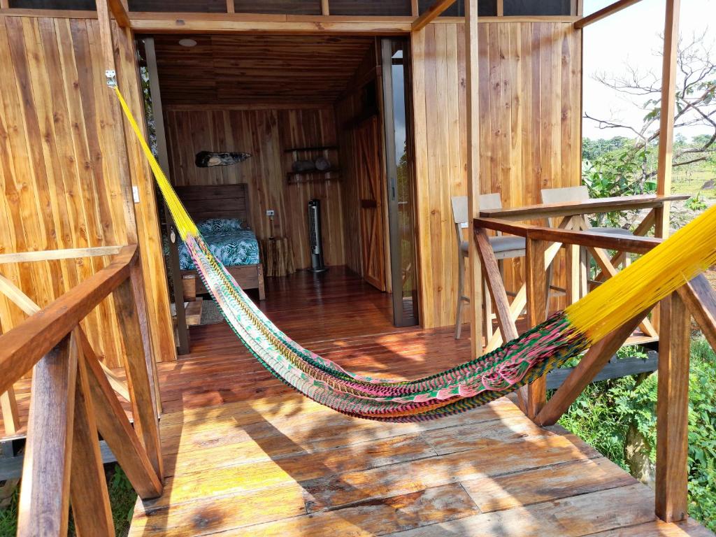 Balkón nebo terasa v ubytování Onca Tours & Treehouses