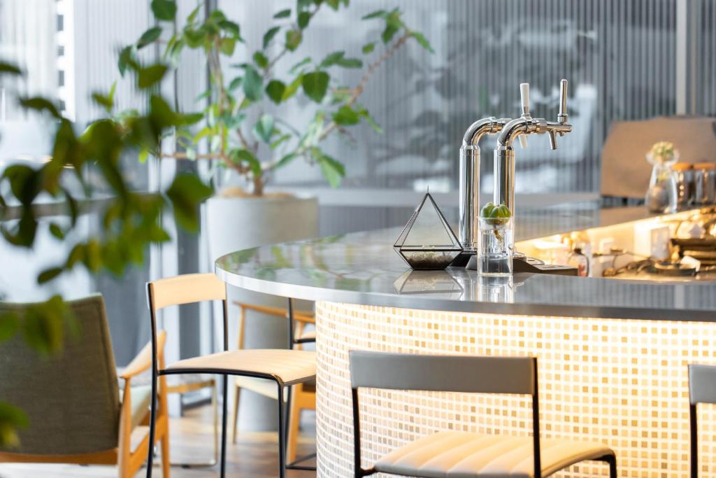 Nápoje v ubytování Imu Hotel Kyoto