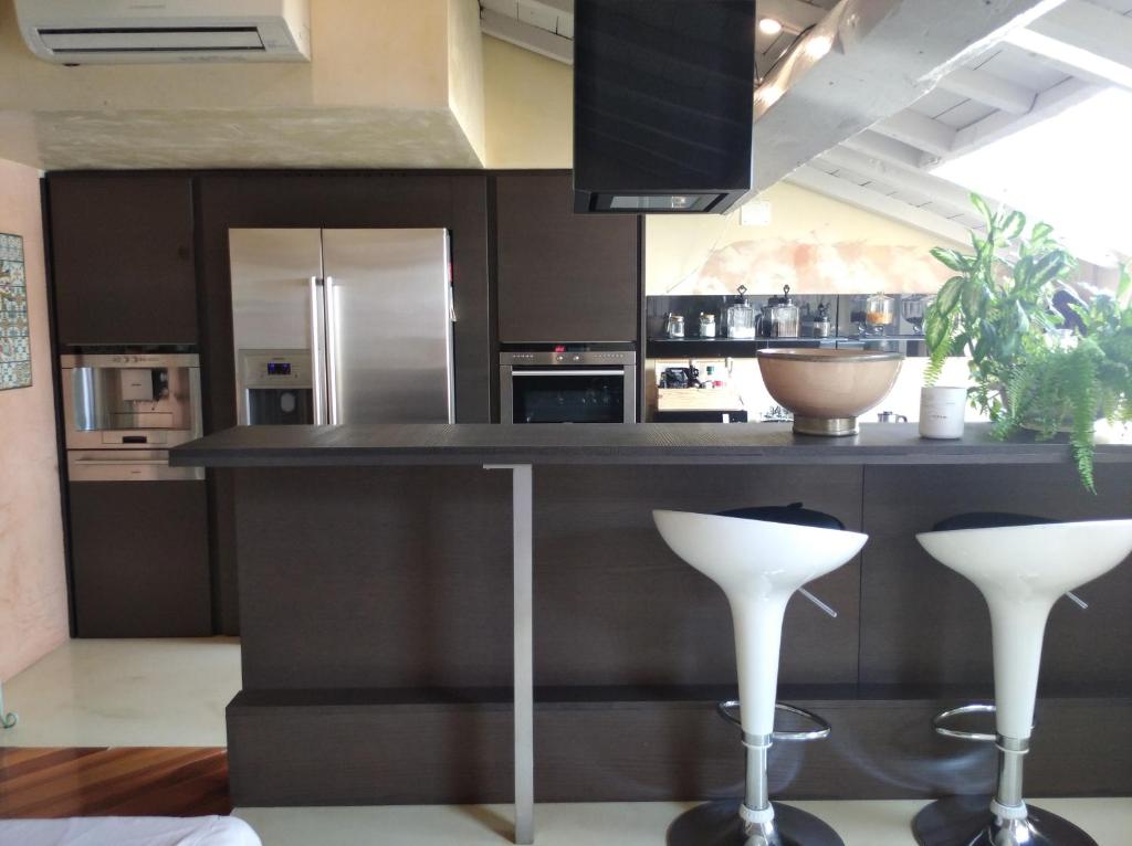 Kuchyňa alebo kuchynka v ubytovaní Residenza Elisabetta Luxury