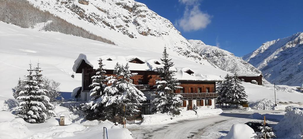 Chalet Del Sole per gruppi v zimě