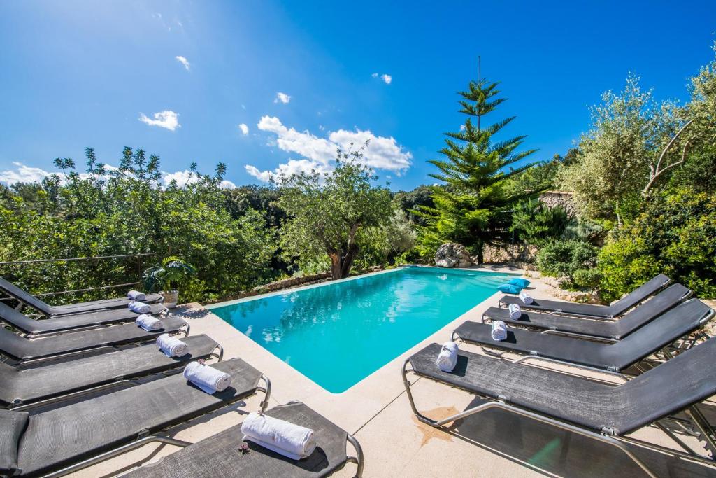 Bazén v ubytování Ideal Property Mallorca - Es Rafal nebo v jeho okolí