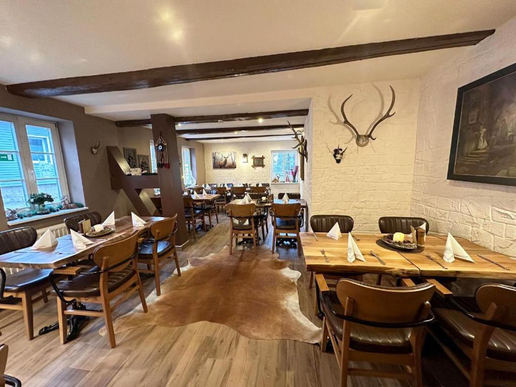 Posezení v ubytování Altstadthotel Ilsenburg