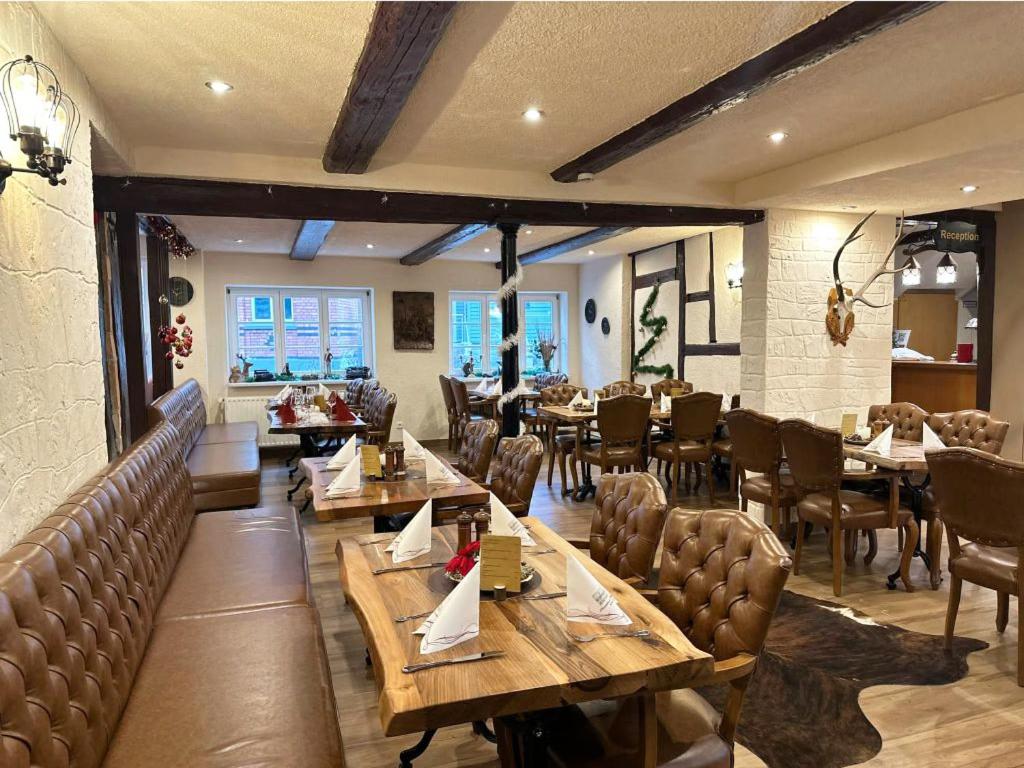 Posezení v ubytování Altstadthotel Ilsenburg