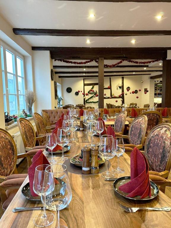 Posezení v ubytování Altstadthotel Ilsenburg