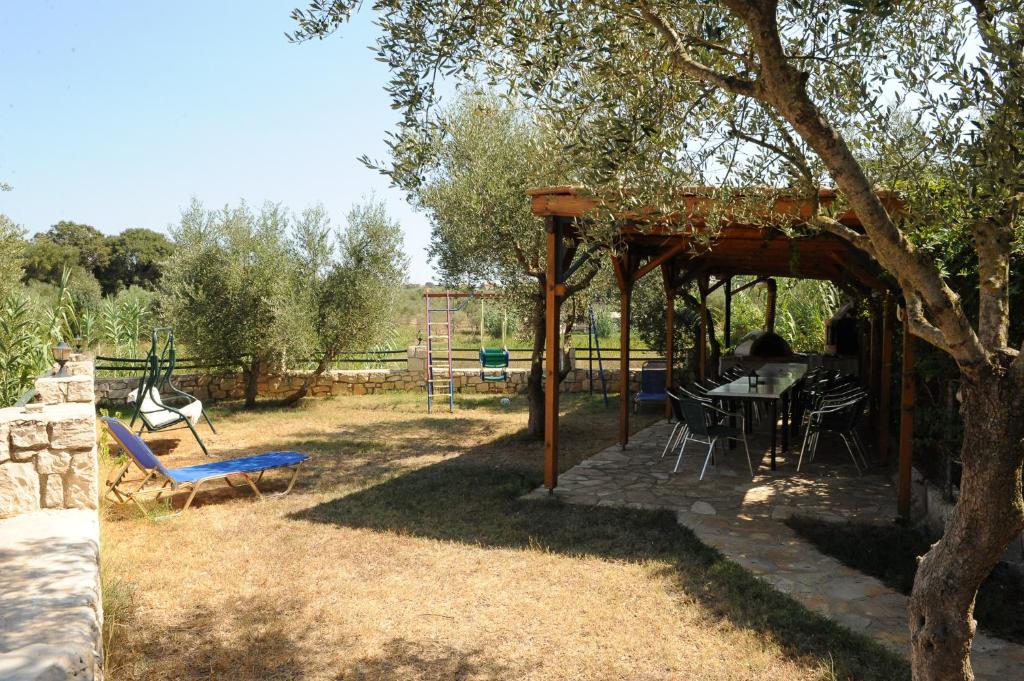 Zahrada ubytování Ammos Zante Villas