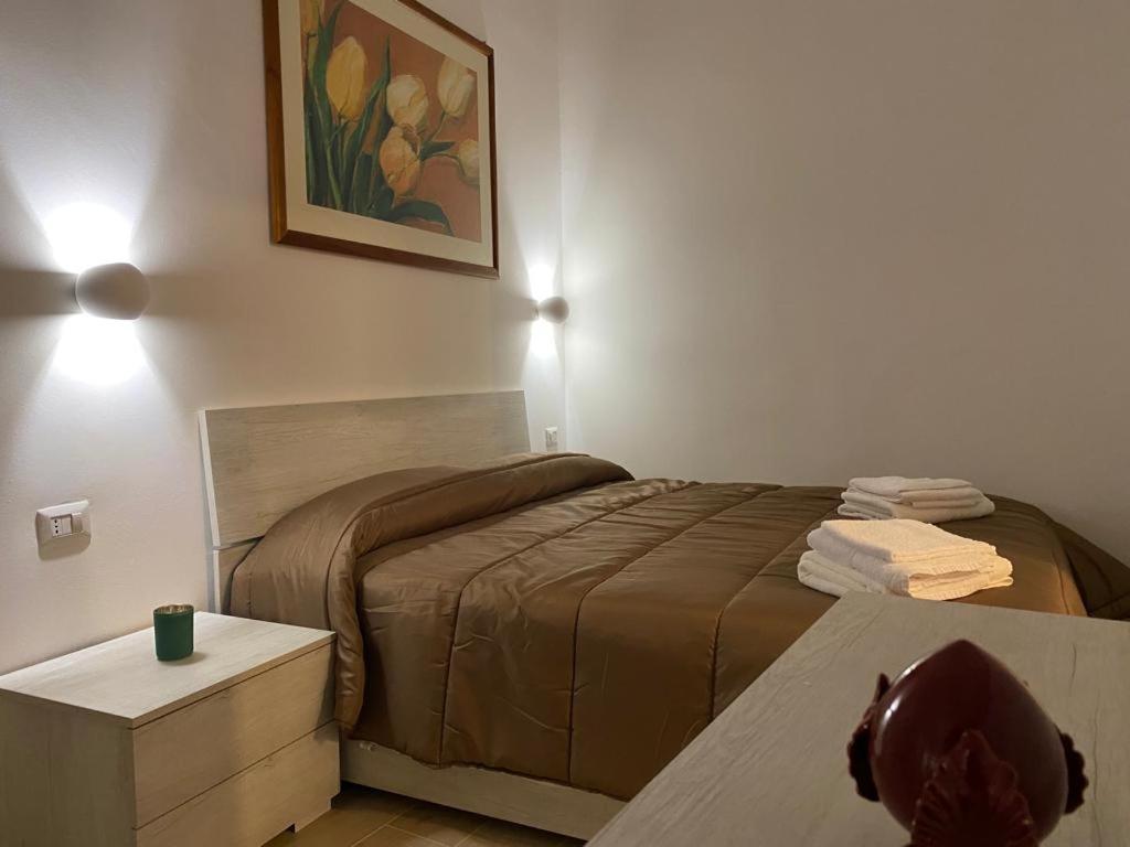Postel nebo postele na pokoji v ubytování A casa di Frida