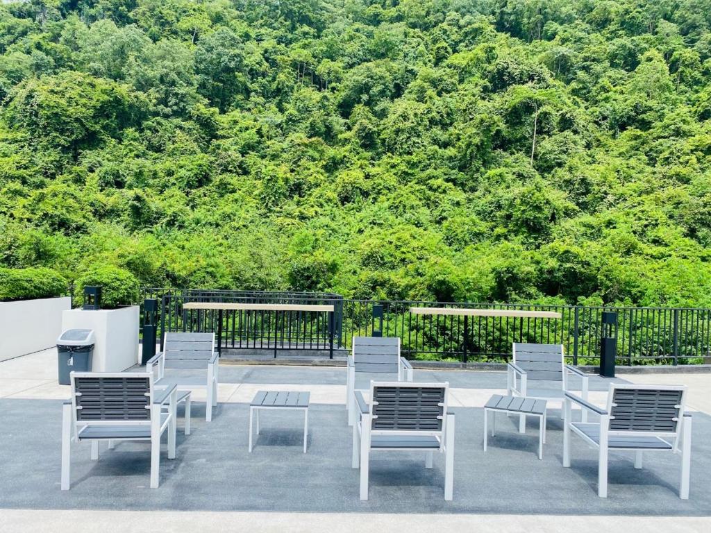 Balkón nebo terasa v ubytování A2 at Forest Khaoyai