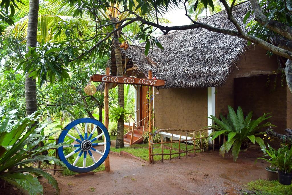 Zahrada ubytování Coco Eco Lodge