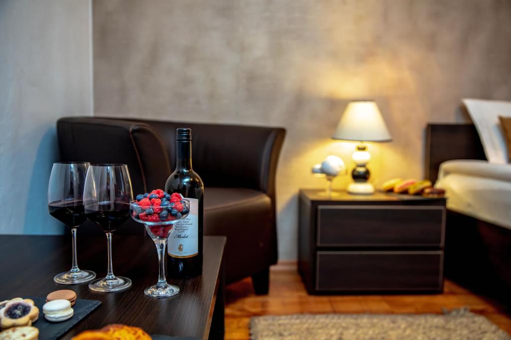 Nápoje v ubytování Velinov Boutique Hotel