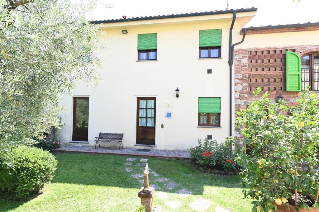 Vonkajšia záhrada v ubytovaní Agriturismo Corte Stefani