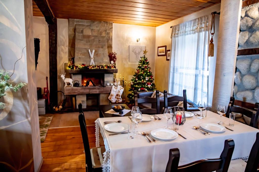 Restaurace v ubytování Velinov Boutique Hotel