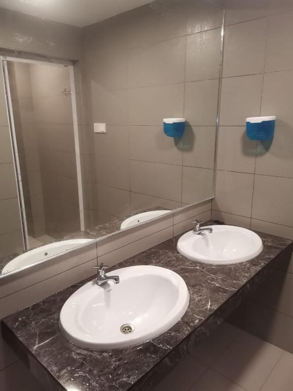 Koupelna v ubytování SCC Hotel Chinatown