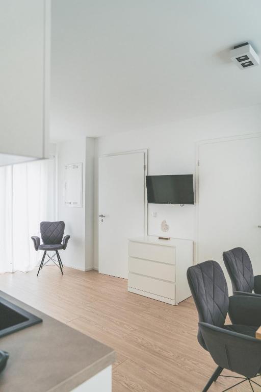 TV a/nebo společenská místnost v ubytování Black Forest Apartments