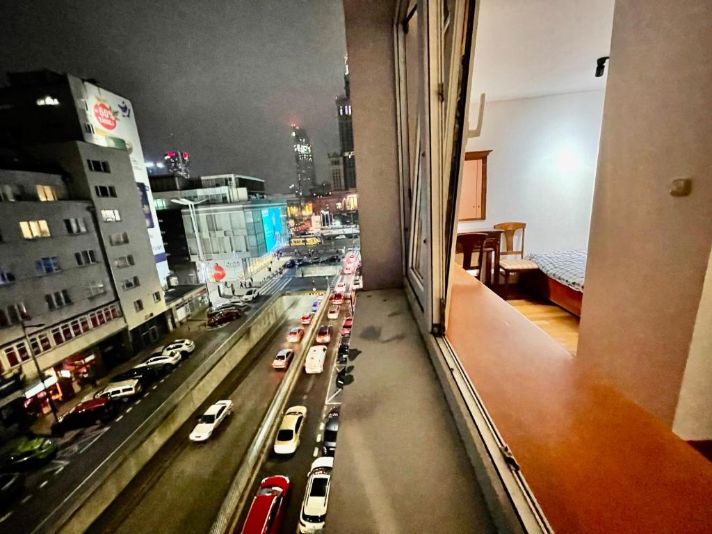 Výhľad na mesto Varšava alebo výhľad na mesto priamo z apartmánu