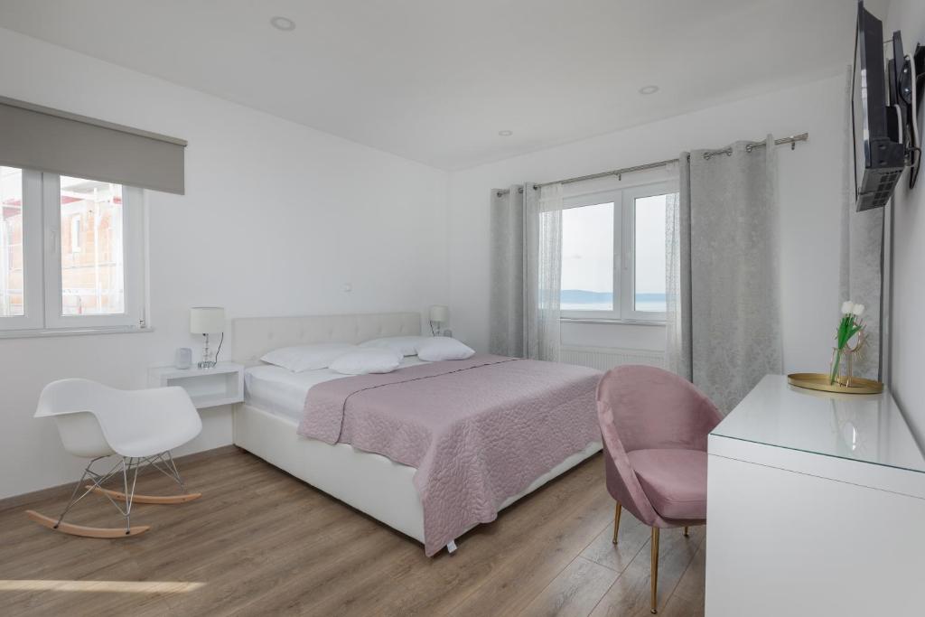 Posteľ alebo postele v izbe v ubytovaní Luxury Holiday Home Dioniz