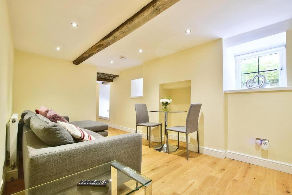 A seating area at Cosy retreat in Rainow, Western Peak District