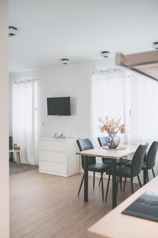 TV a/nebo společenská místnost v ubytování Black Forest Apartments