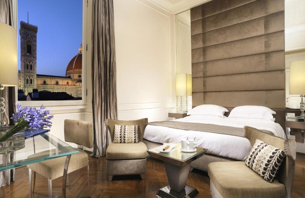 Posezení v ubytování Brunelleschi Hotel