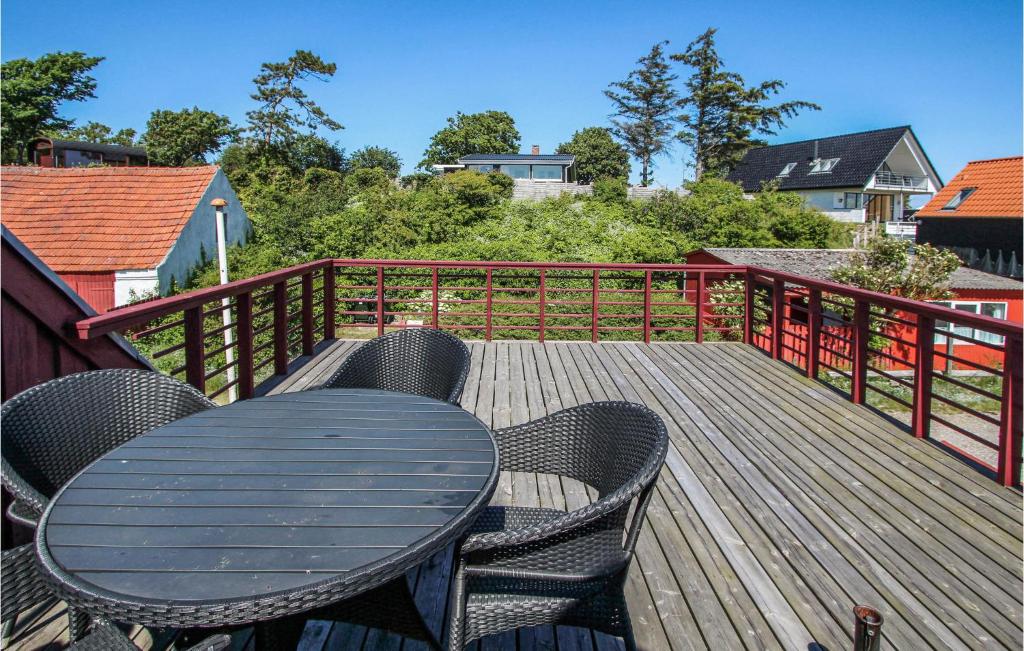 Balkón nebo terasa v ubytování 1 Bedroom Awesome Apartment In Samsø