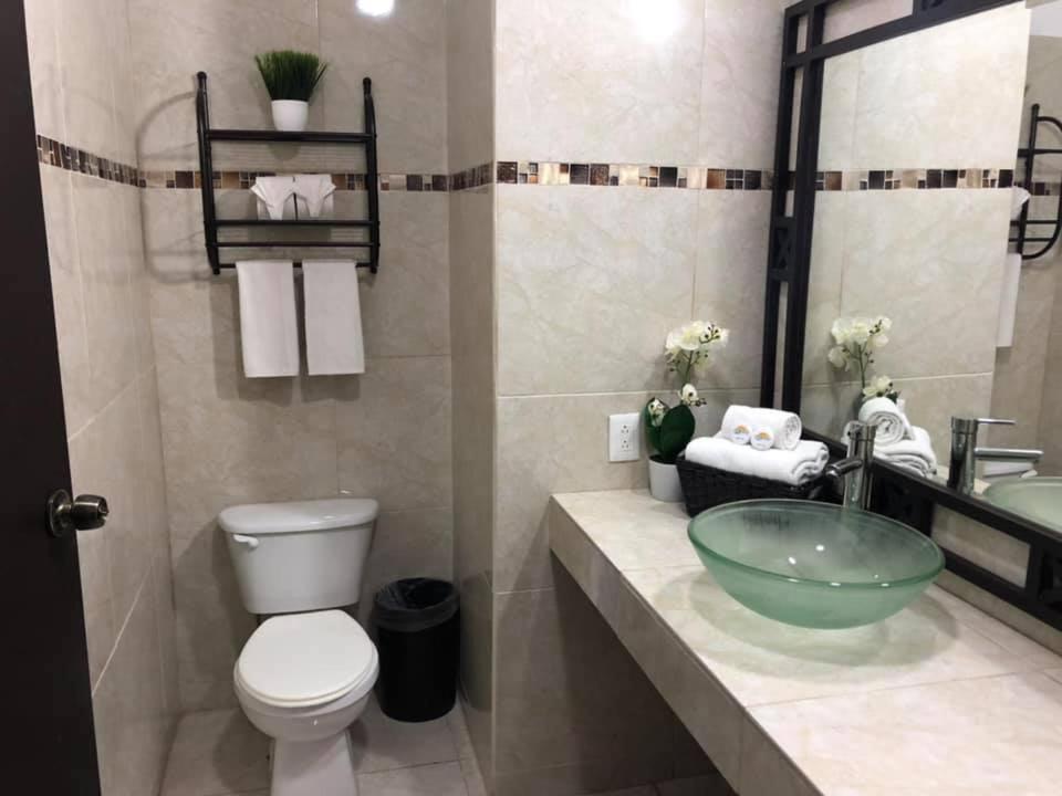 Koupelna v ubytování Zona Dorada Suites