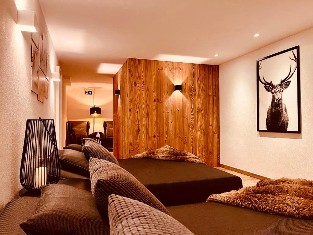 Posezení v ubytování Sonn-Alm Chalet-Apartments