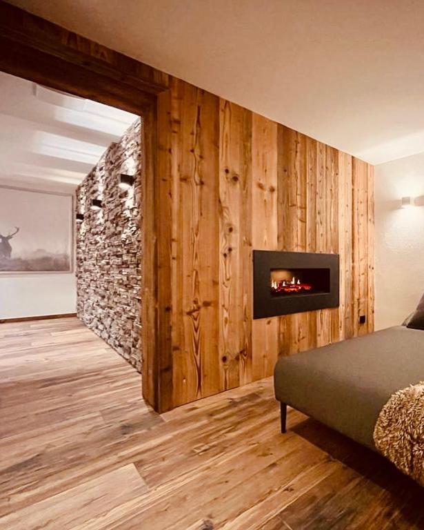 Postel nebo postele na pokoji v ubytování Sonn-Alm Chalet-Apartments
