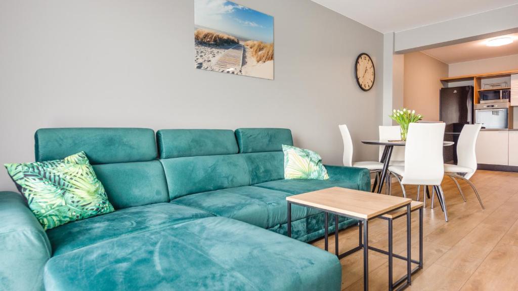 Posedenie v ubytovaní Apartament Złota Perła z parkingiem 16 E Perłowa Przystań - Holiday City