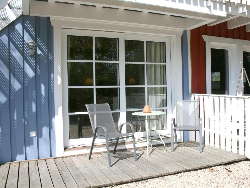Patio nebo venkovní prostory v ubytování Apartments im Schwedenstil