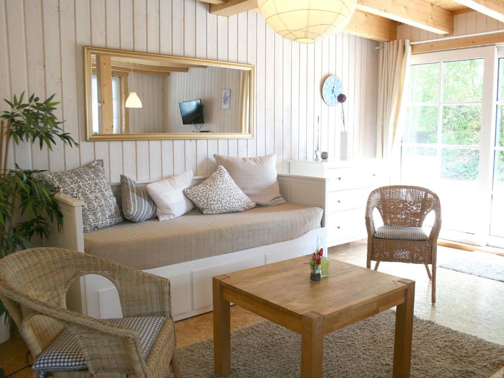 Posezení v ubytování Apartments im Schwedenstil