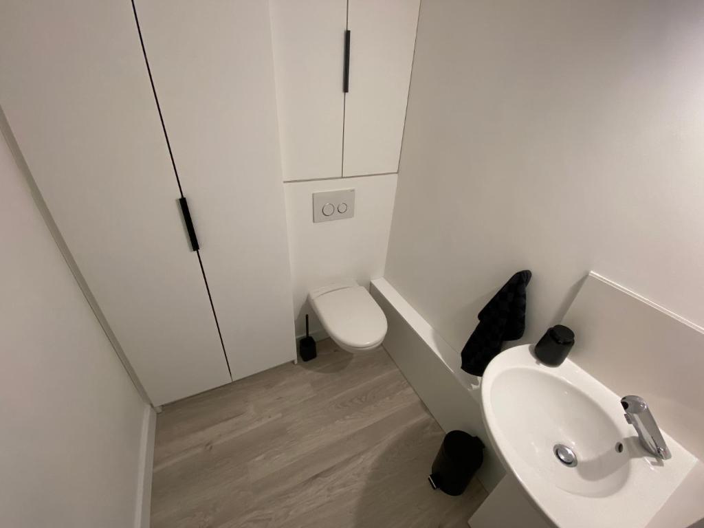 Kúpeľňa v ubytovaní Magnifique appartement à deux pas du centre ville!