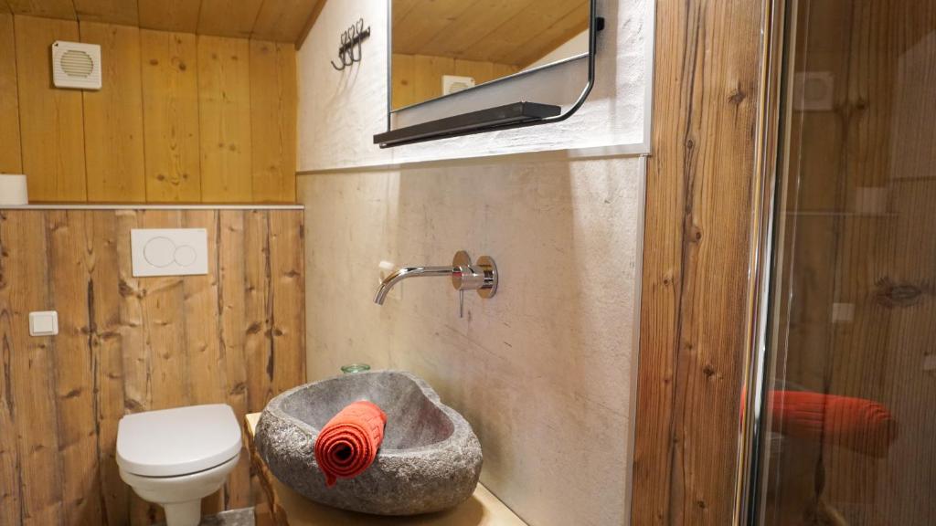 Koupelna v ubytování Haus Petra