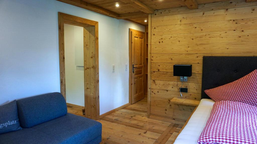 TV a/nebo společenská místnost v ubytování Haus Petra