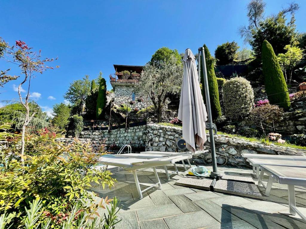 Zahrada ubytování Eden sul Lago di Como