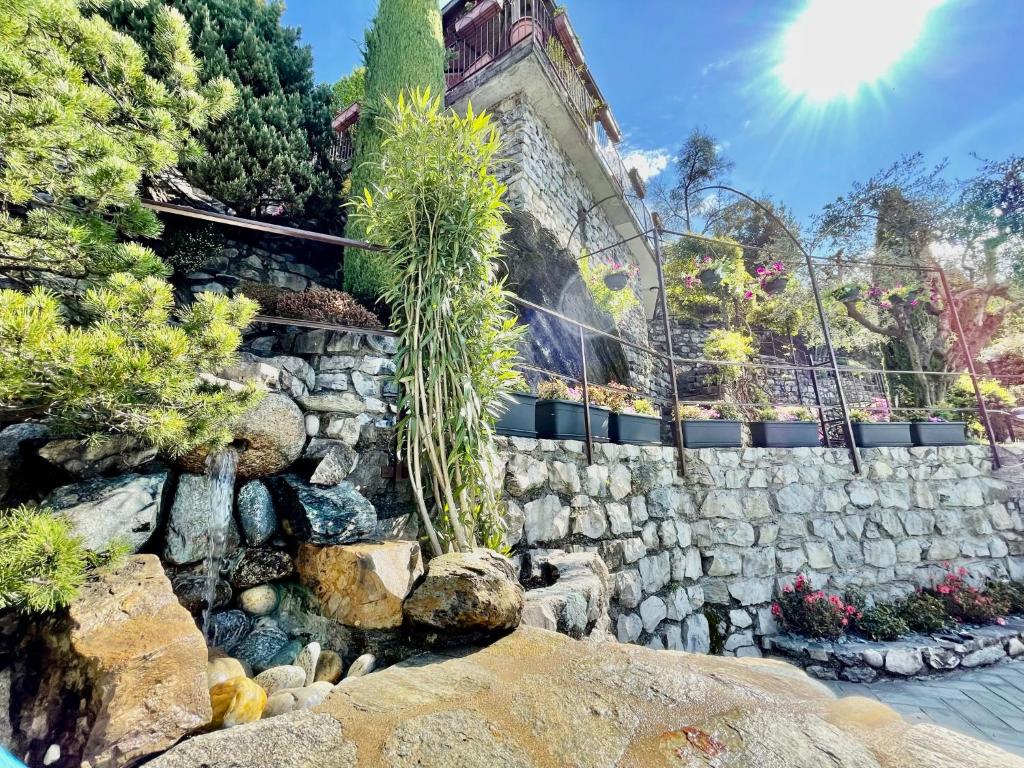 Zahrada ubytování Eden sul Lago di Como