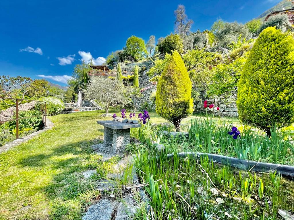 Zahrada ubytování Eden sul Lago di Como