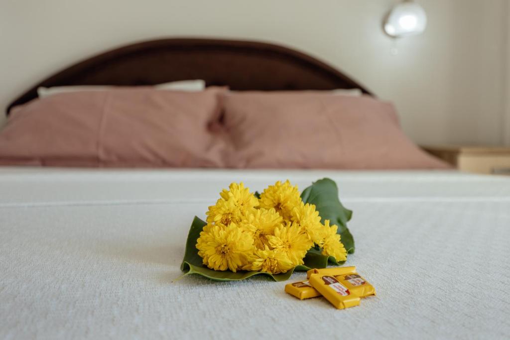 Postel nebo postele na pokoji v ubytování Apartmani Vico