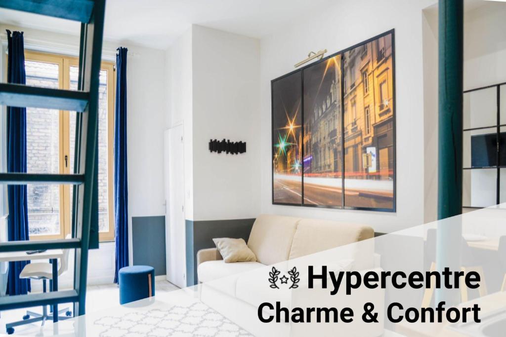 Centre/Place Jaurès * Studios MyCityHome * Mezzanine - 