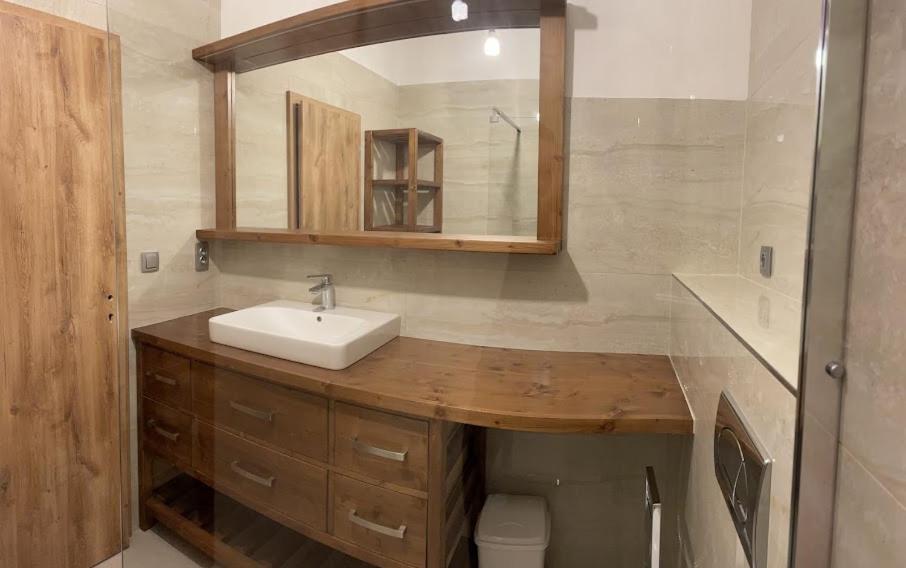 Koupelna v ubytování Apartmán Thermalpark Dunajská Streda