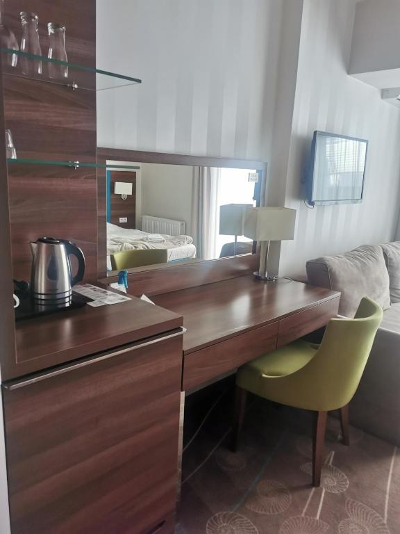 Kuchyňa alebo kuchynka v ubytovaní Apartament przy plaży