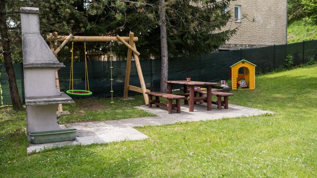 Laste mänguala majutusasutuses Chata Jánošík